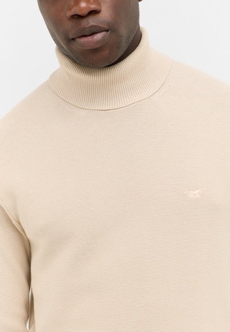 MUSTANG Sweatshirt 'Style Elgin' in Beige