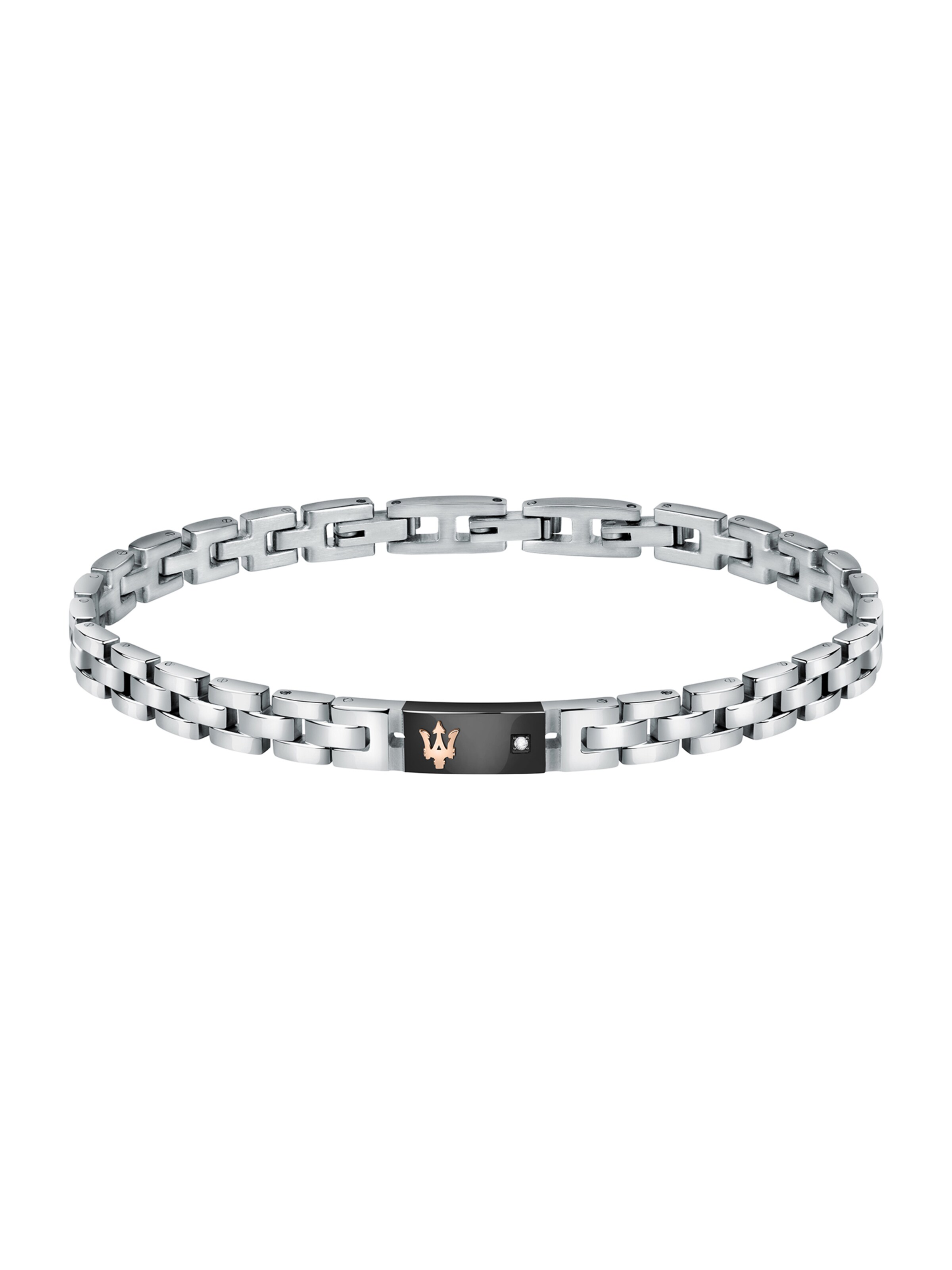 Maserati Bracelet in Silver: front