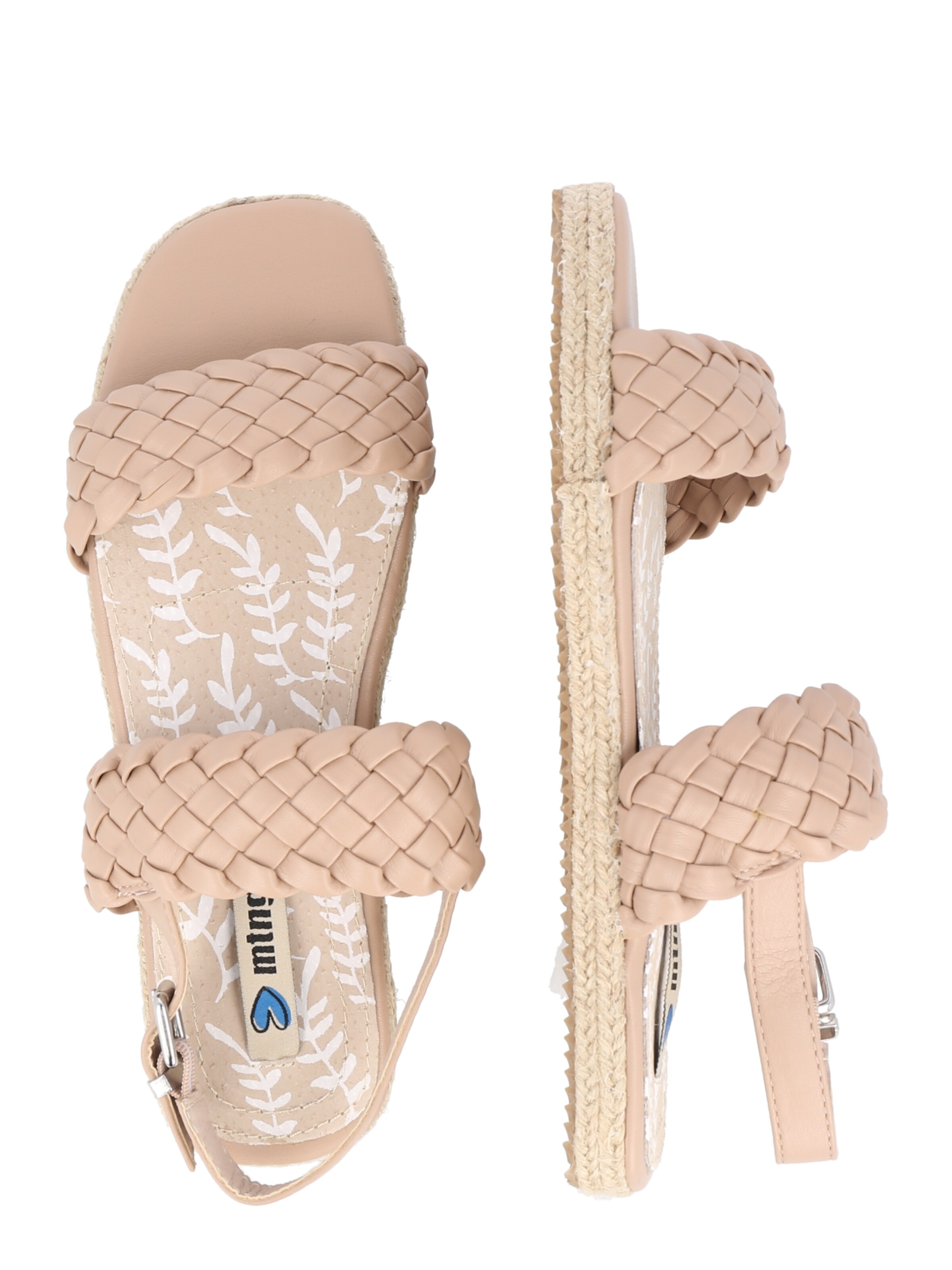 MTNG Sandali 'FLAT' | bež barva