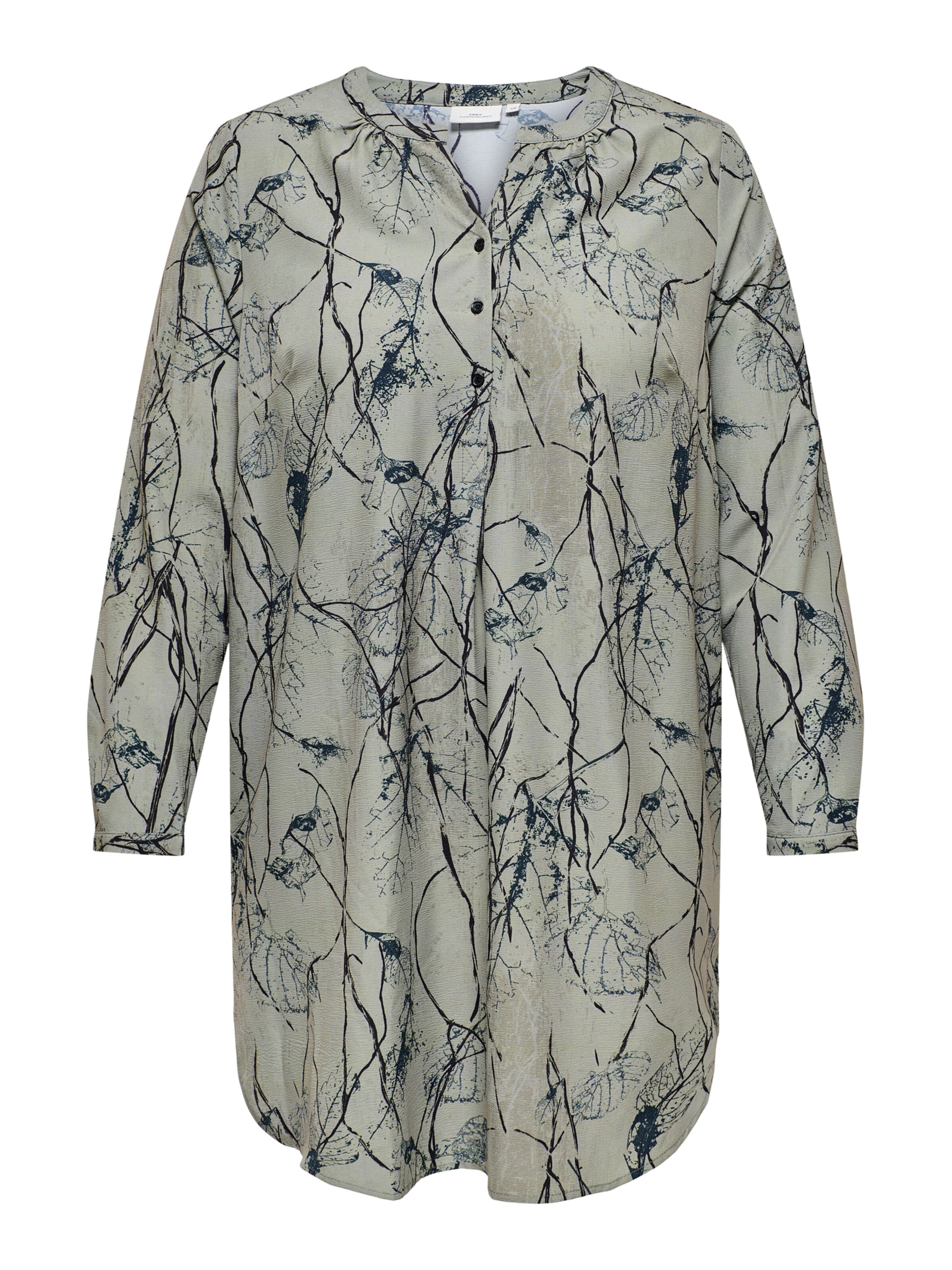 ONLY Carmakoma Blouse 'CARLaurie' in Green: front