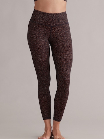 Hey Honey - Skinny Leggings 'Cropped' en marrón