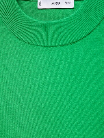 MANGO Пуловер 'TORTU' в зелено