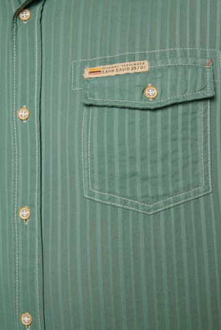 CAMP DAVID Regular Fit Hemd in Grün