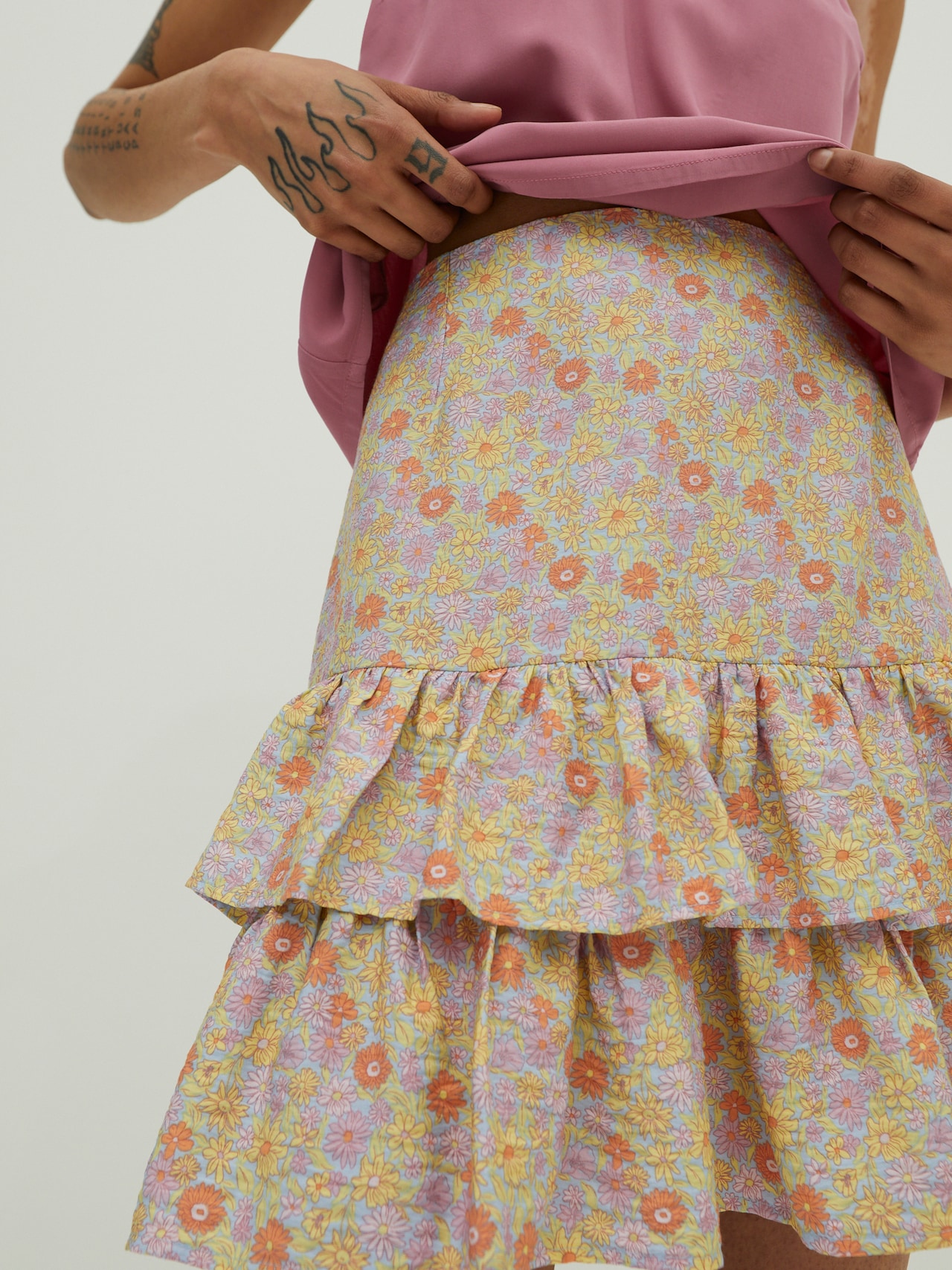 EDITED Producten Rok 'Gwen' Gemengde kleuren