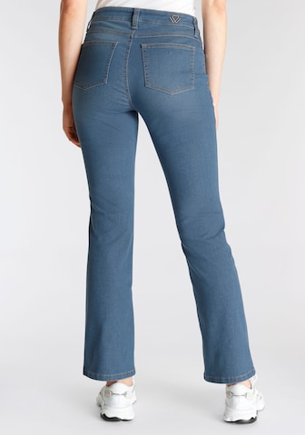 wonderjeans Bootcut Jeans in Blau