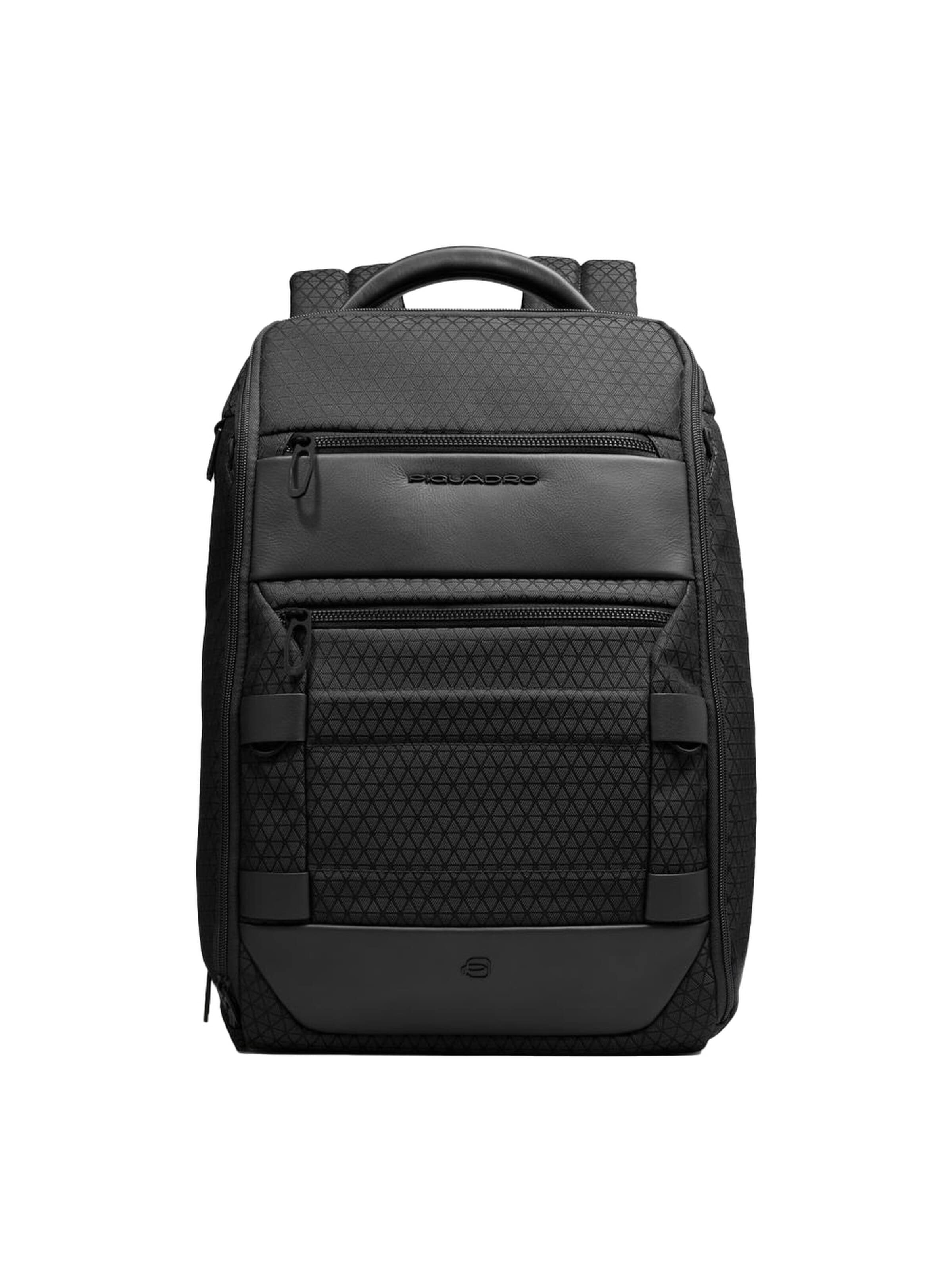 Piquadro Rucksack‌‌‌‌‌ in Schwarz: Vorderseite