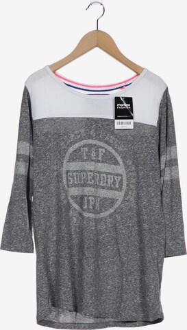 Superdry Langarmshirt M in Grau: predná strana