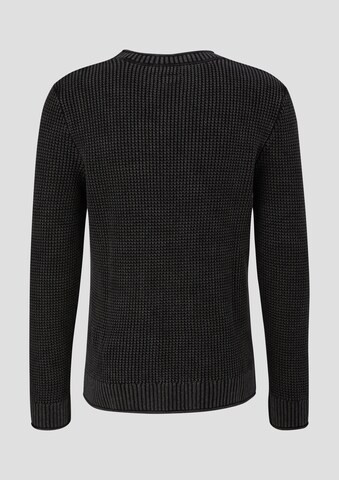 QS Pullover in Schwarz