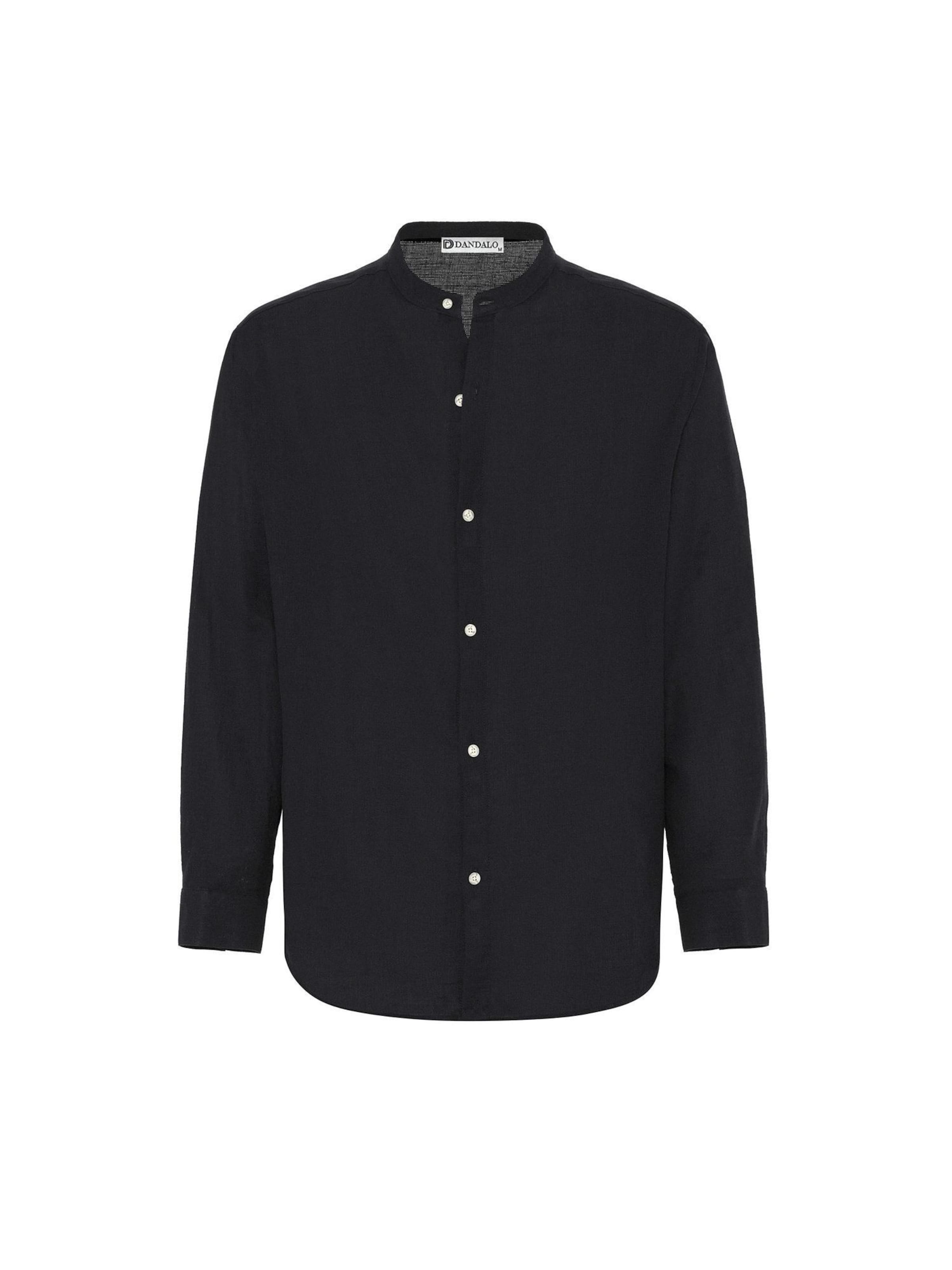 Fit confort Chemise Dandalo en noir : devant