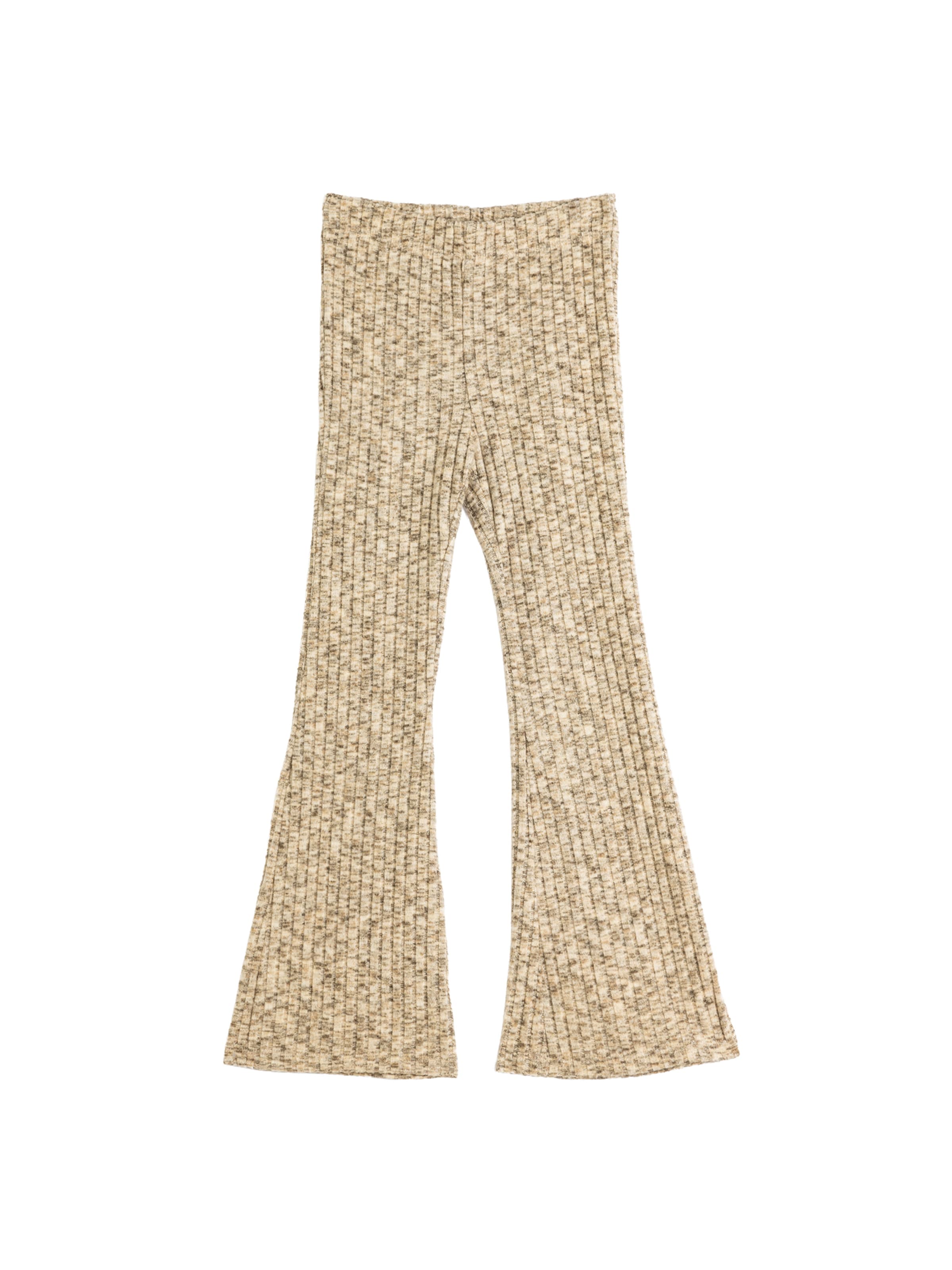Koton Flared Broek in Beige: voorkant