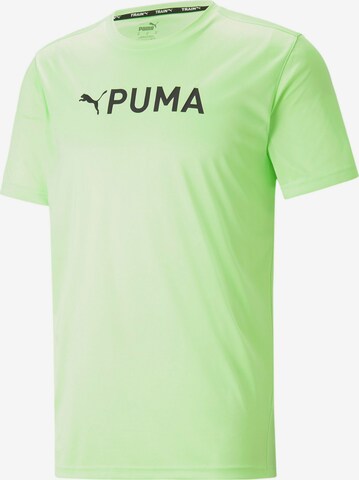 PUMA Functioneel shirt in Groen: voorkant