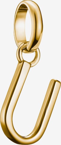 Thomas Sabo Anhänger 'Buchstabe U' in Gold: Vorderseite