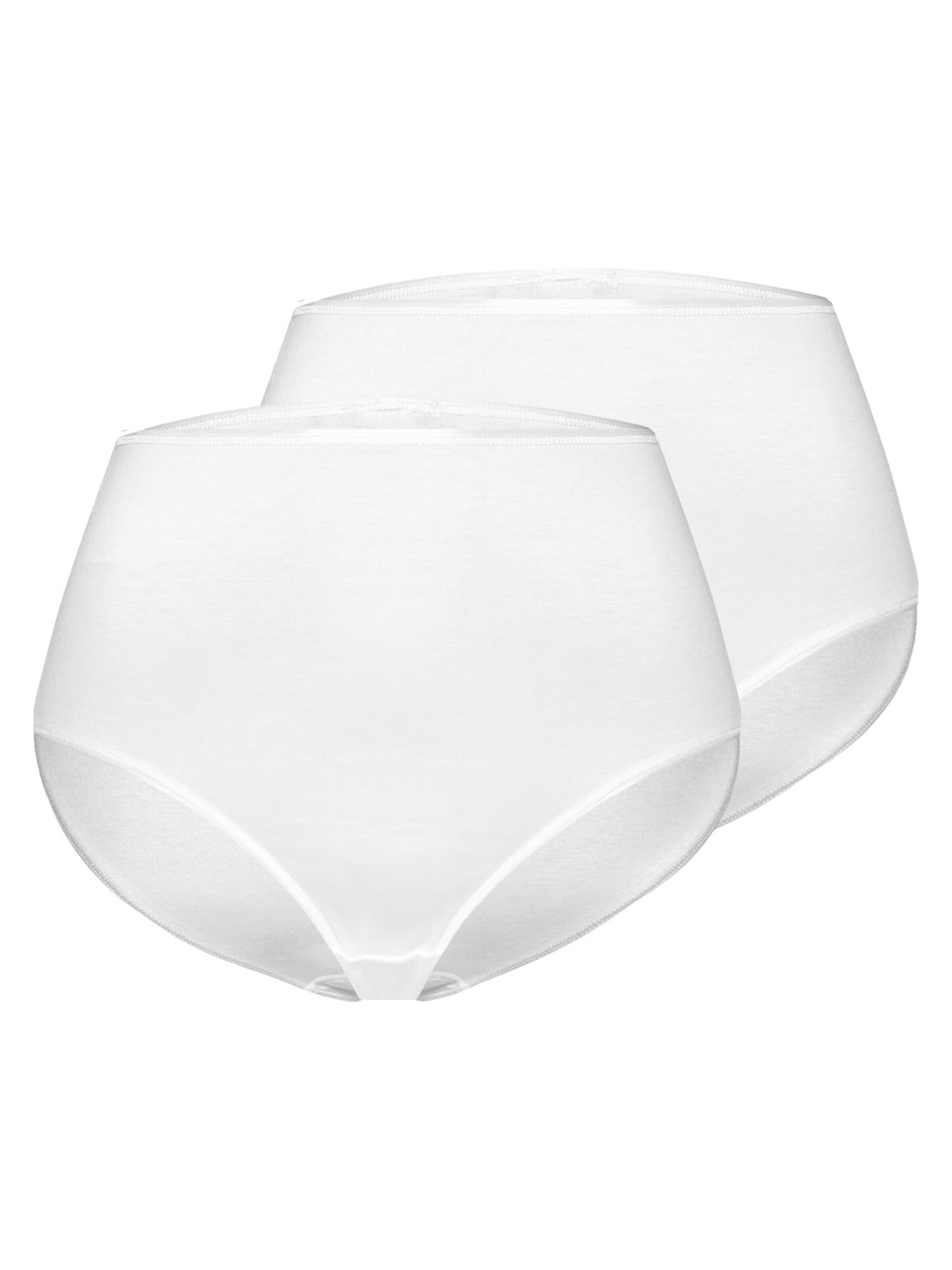 Hanro Slip 'Cotton Seamless'‌‌‌‌‌‌‌‌‌‌ in Weiß: Vorderseite