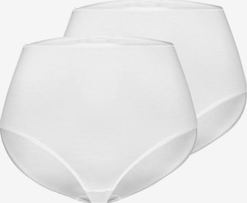 Hanro Slip 'Cotton Seamless' in Weiß: Vorderseite