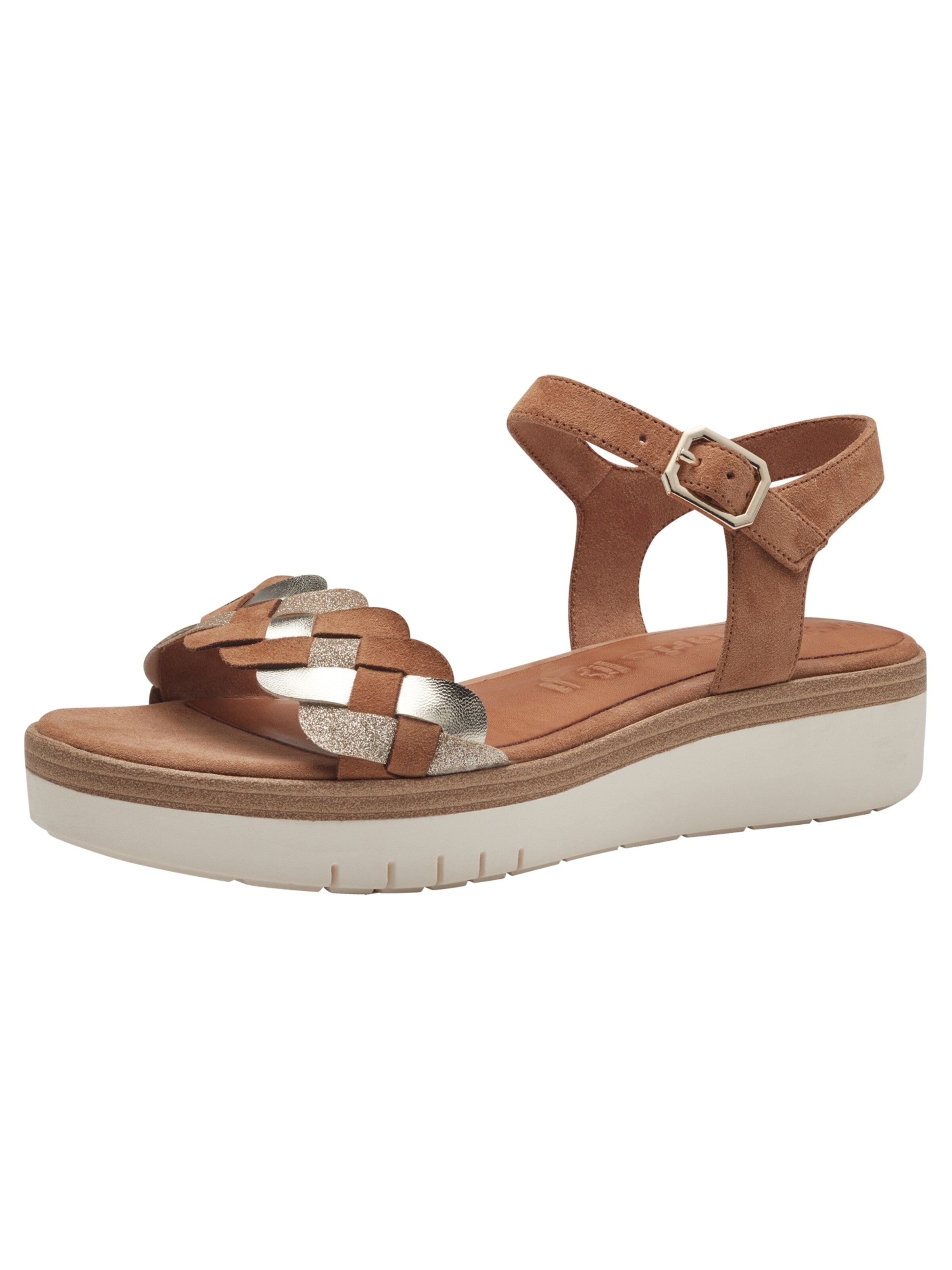 Tamaris Sandals in Brown: front