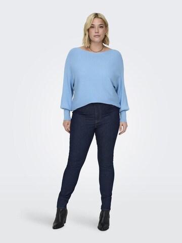 ONLY Carmakoma Skinny Jeans in Blauw