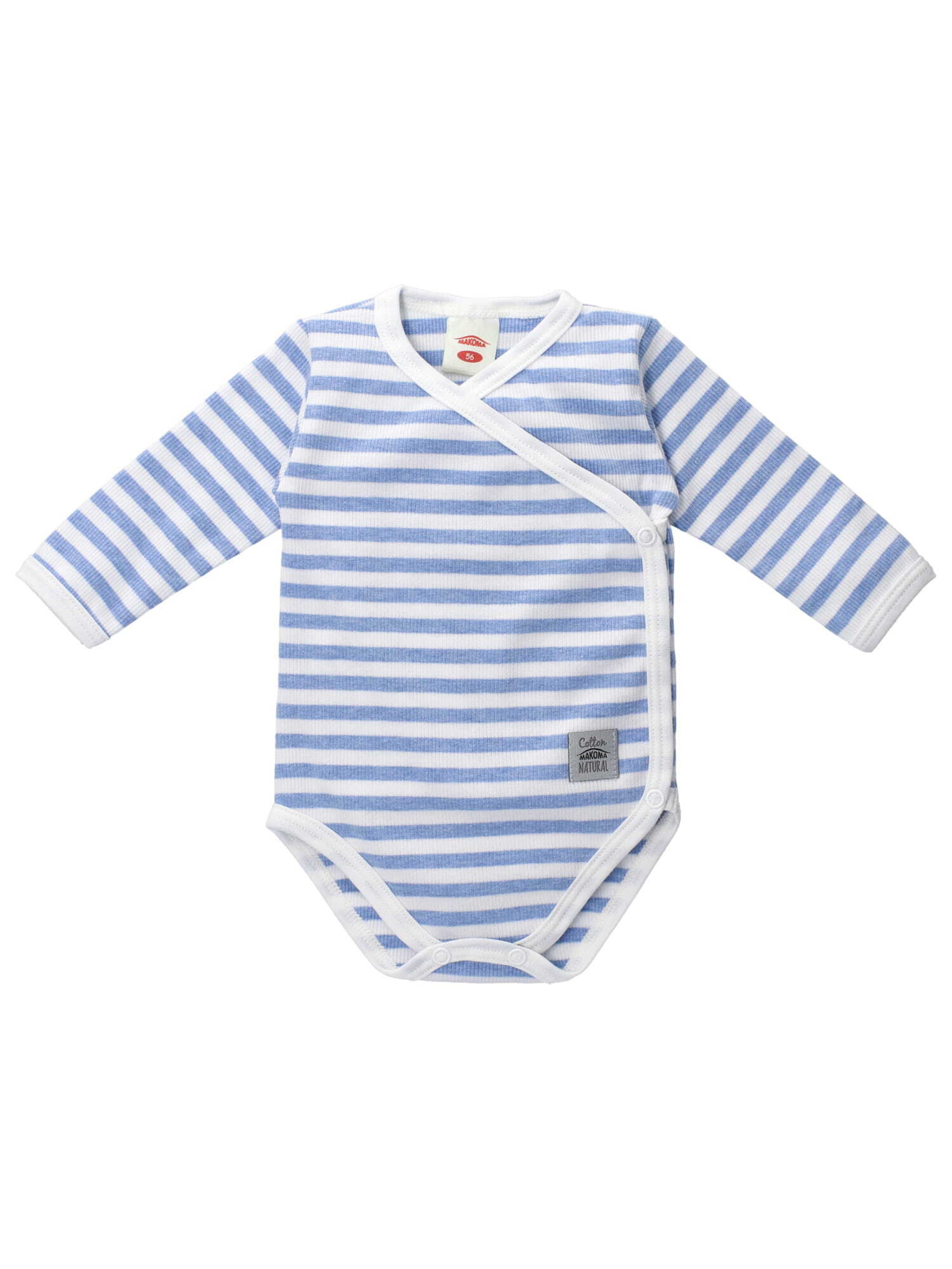 Makoma Romper/bodysuit in Blue: front