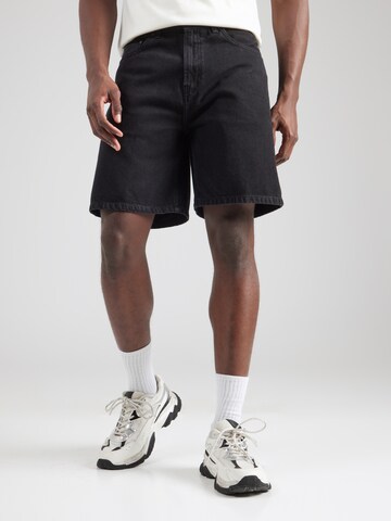 Loosefit Jean 'Nolan' Carhartt WIP en noir : devant