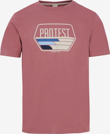 PROTEST Shirt 'PRTSTAN' in Roze: voorkant