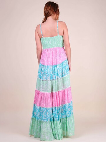 Robe 'Robe Longue Sandra' Miss June en mélange de couleurs