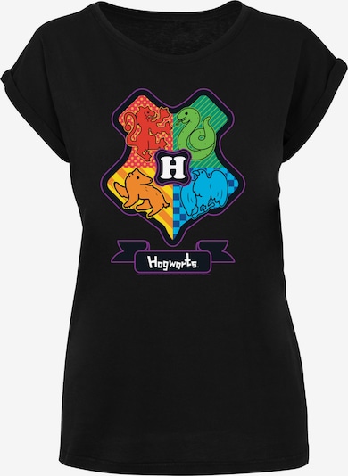 F4NT4STIC T-shirt 'Harry Potter Hogwarts Junior' en bleu clair / jaune d'or / vert / noir, Vue avec produit