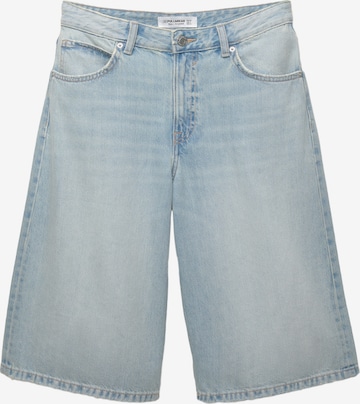 Jean Pull&Bear en bleu : devant