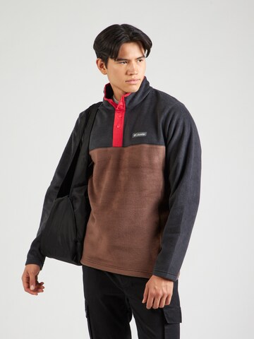 Pull-over de sport 'Steens Mountain' COLUMBIA en marron : devant