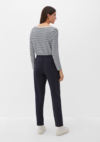 s.Oliver Tapered Trousers in Blue