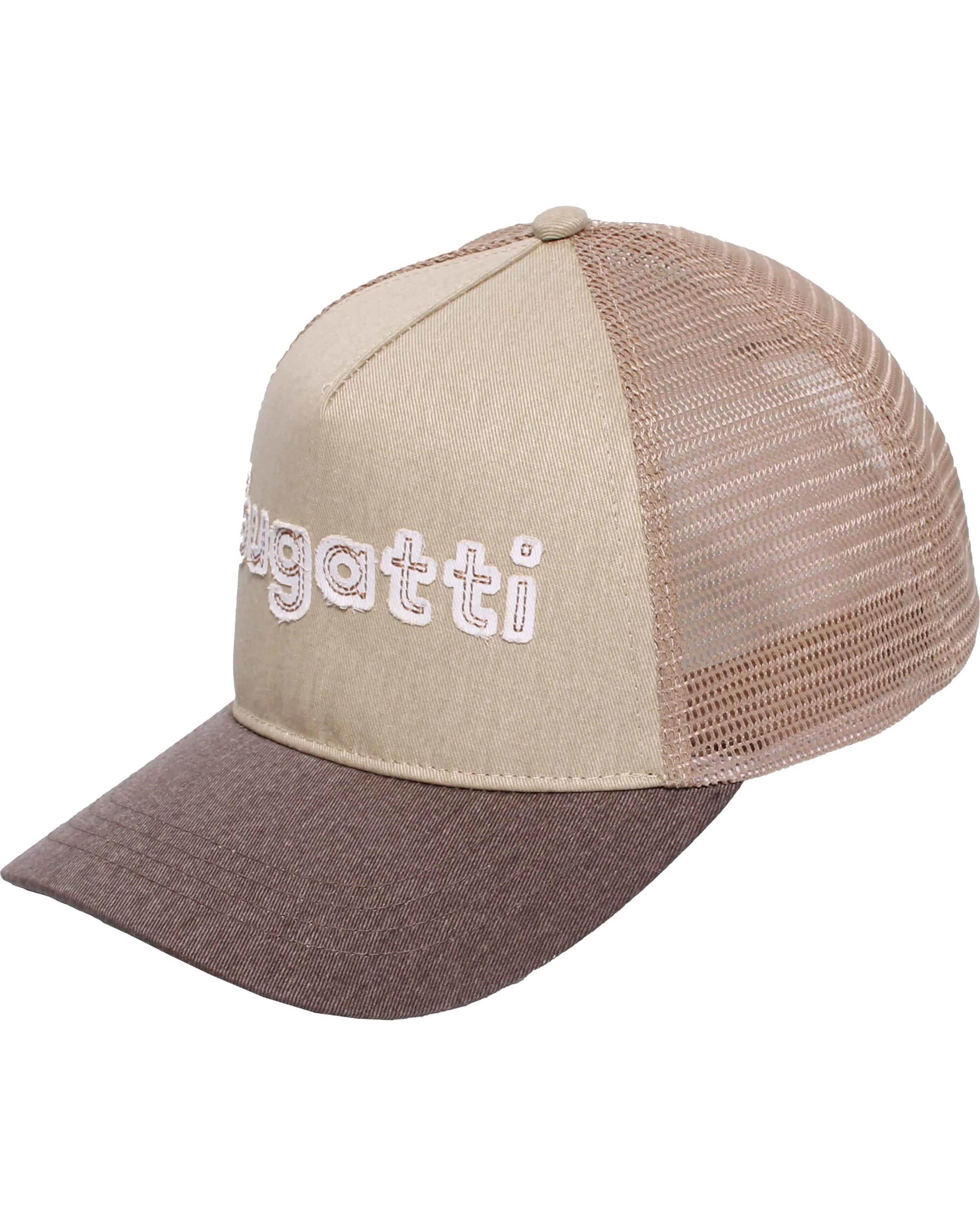 bugatti Cap in dunkelbeige / schoko, Produktansicht