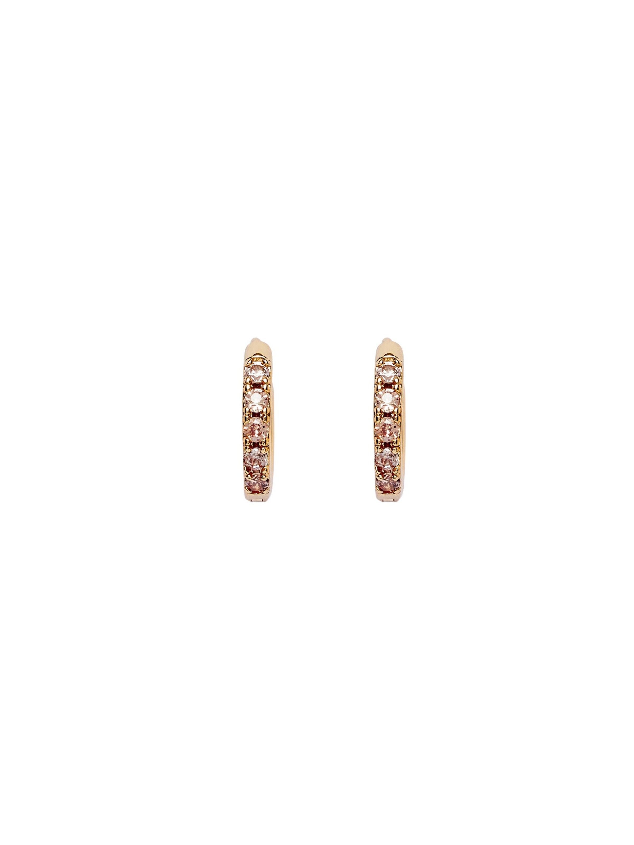 Boucles d'oreilles 'Helen' U.S. POLO ASSN. en beige