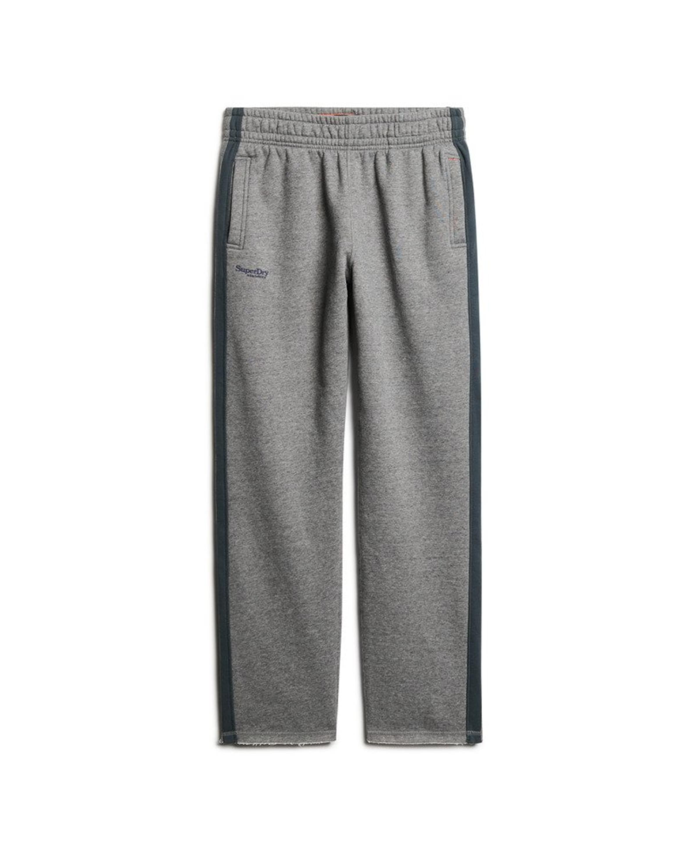 Superdry Loosefit Hose 'Essential' in Grau: Vorderseite