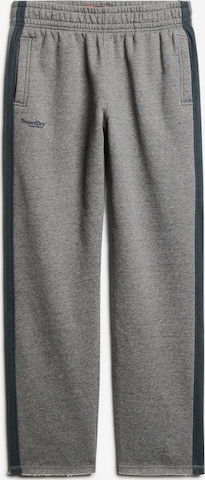 Pantalon 'Essential' Superdry en gris : devant
