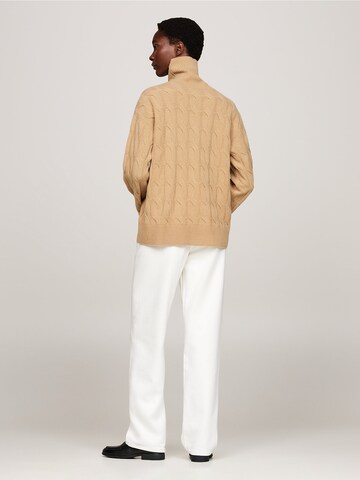 TOMMY HILFIGER Pullover in Beige