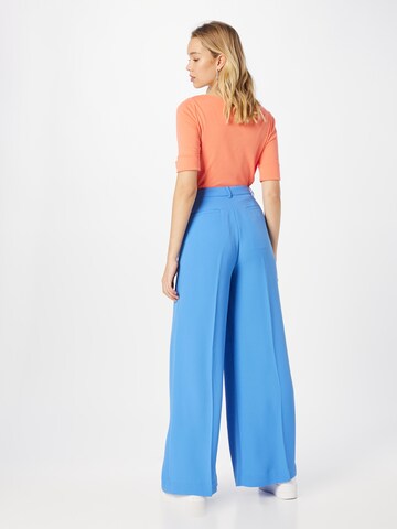 Wide Leg Pantalon à plis 'HARPREET' Lauren Ralph Lauren en bleu