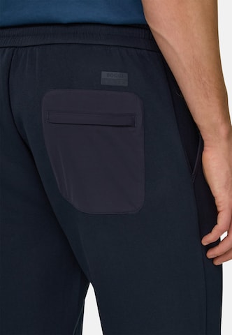 Coupe slim Pantalon Boggi Milano en bleu