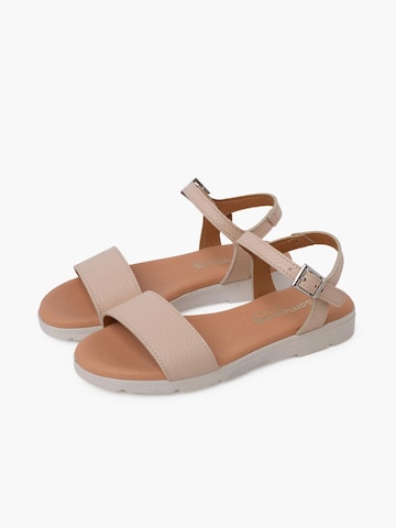 Sandales Pisamonas en beige