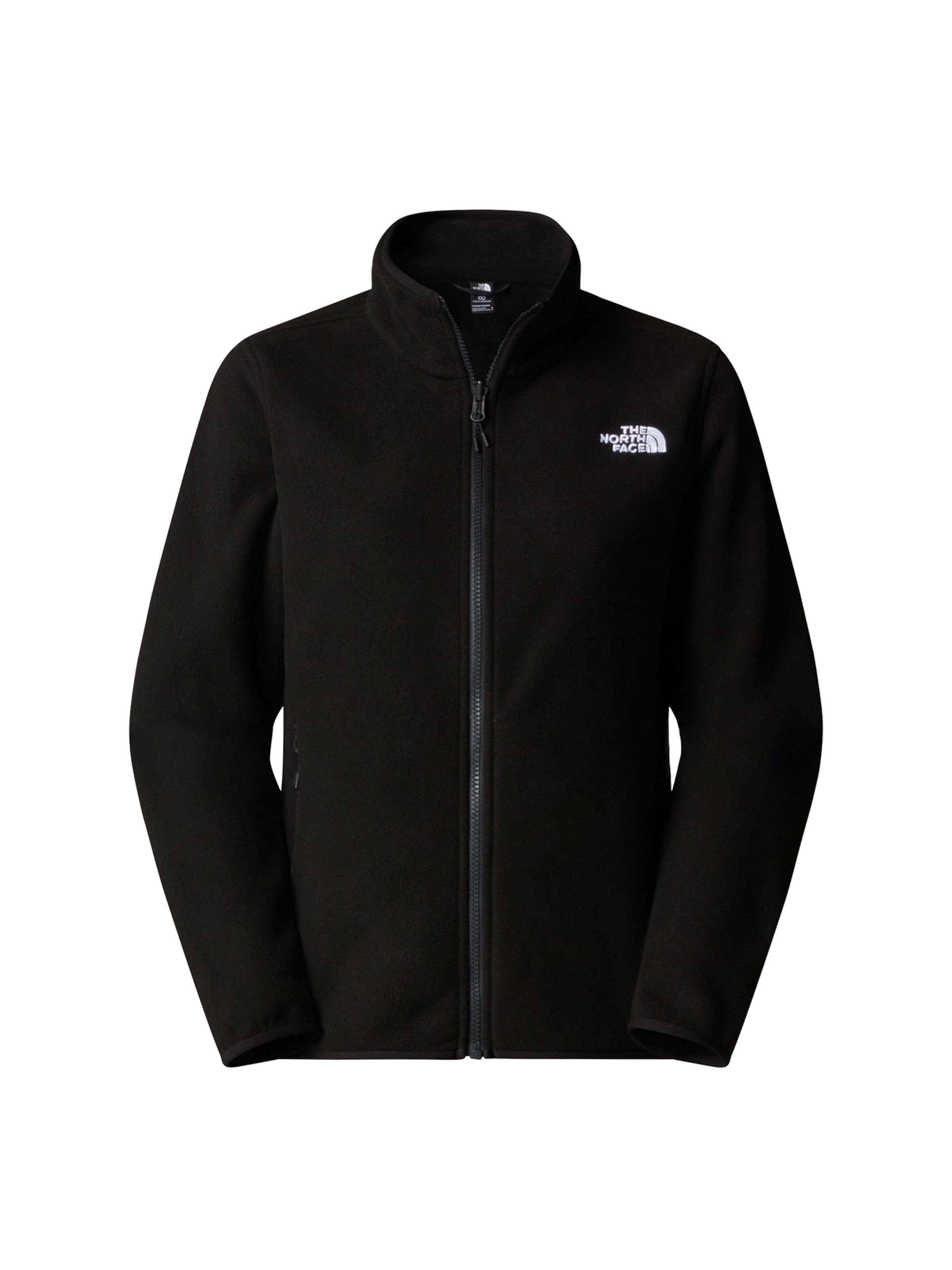 THE NORTH FACE Functionele fleece jas &#x27;Glacier&#x27; in Zwart: voorkant
