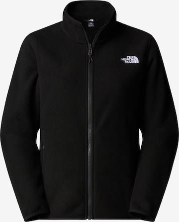 THE NORTH FACE Функциональная флисовая куртка 'Glacier' в Черный: спереди