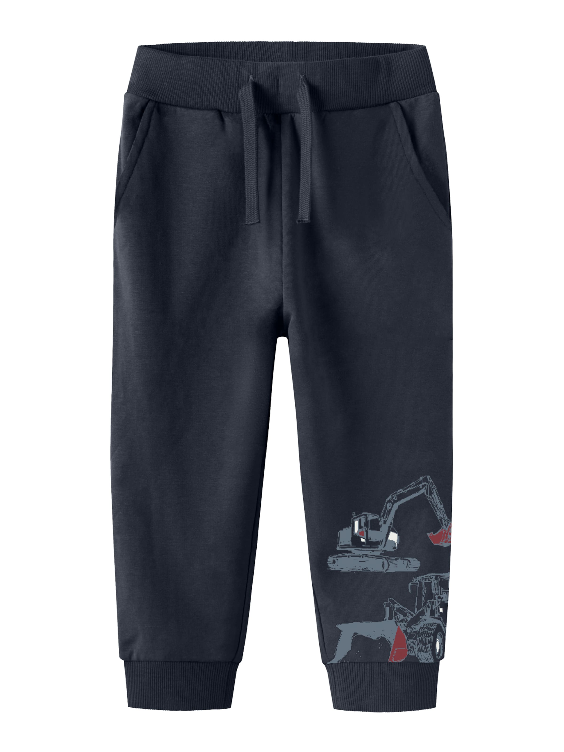 NAME IT Zwężany krój Spodnie 'NMMStorm' w kolorze niebieski: przód