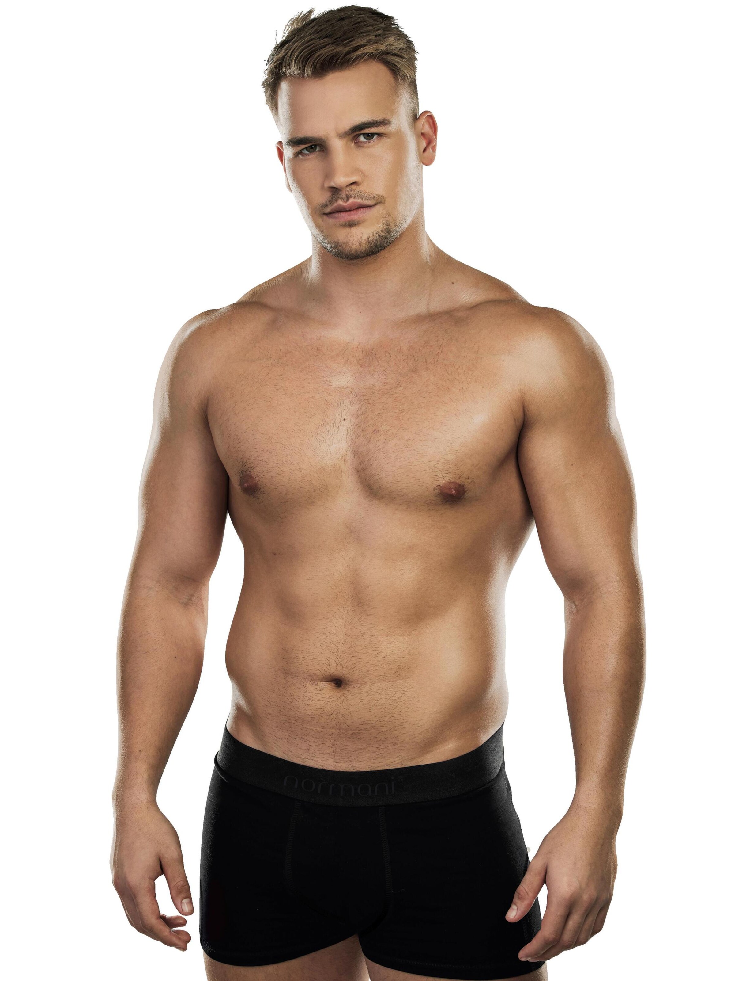 normani Boxer shorts in Black: front