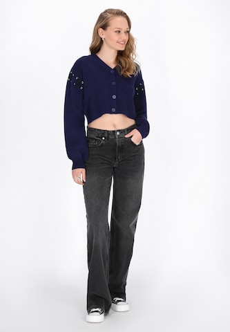 Cardigan myMo ROCKS en bleu