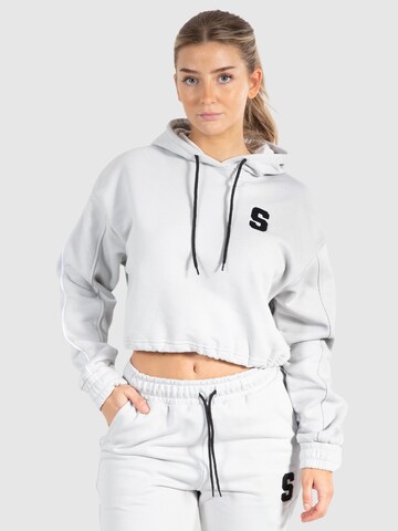 Smilodox Sweatshirt 'Rylanda' in Grey: front