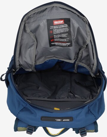 JACK WOLFSKIN Sports Backpack 'Wolftrail 22 Recco' in Blue