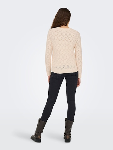 JDY Trui 'AMANDA' in Beige