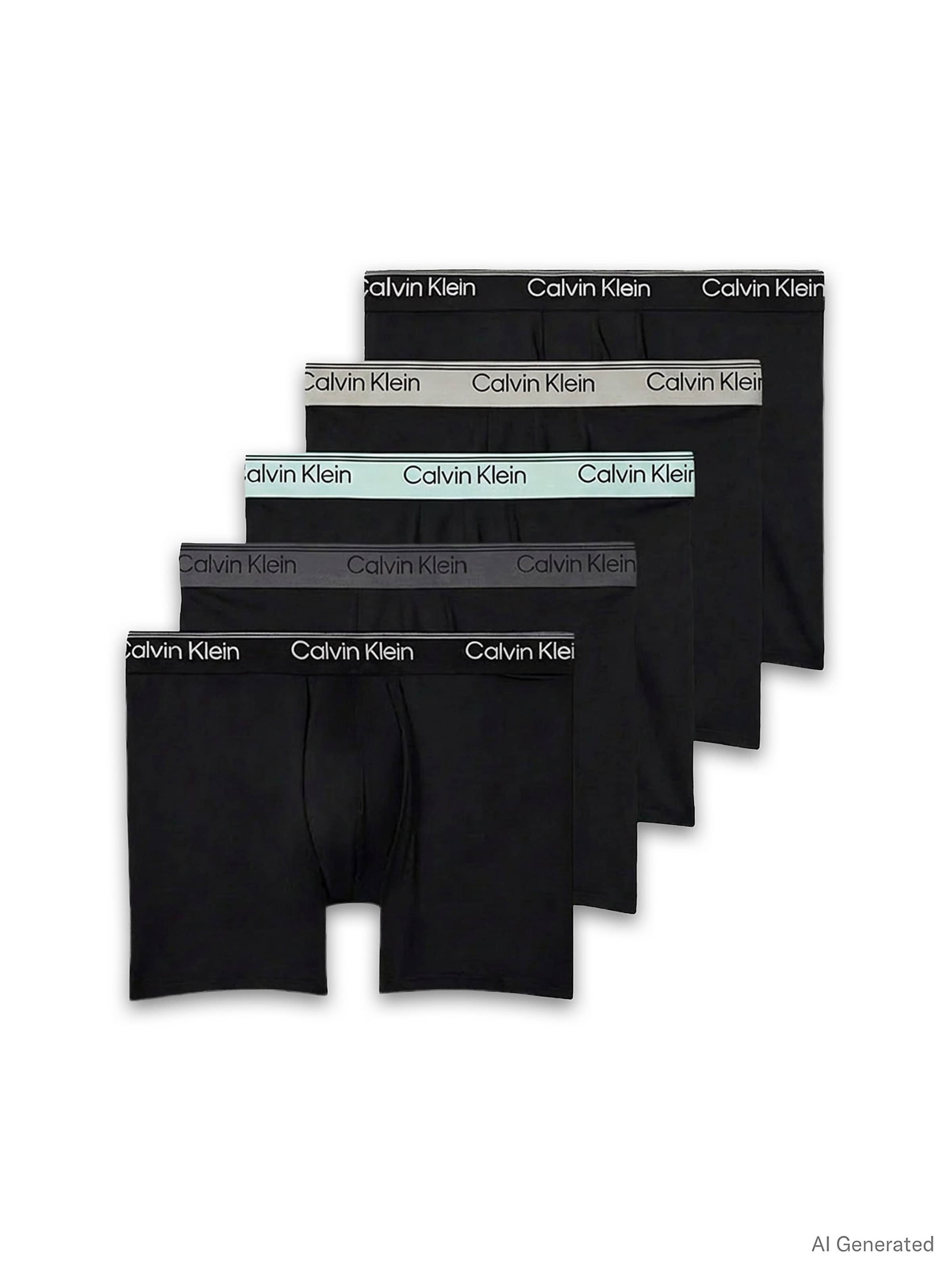 Boxers Calvin Klein Underwear en noir : devant