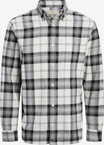JACK & JONES Skjorte 'JPRBlubrook' i sort: forside