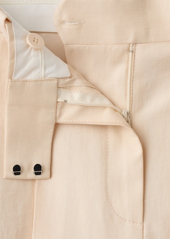 MANGO Regular Pants 'Veronica' in Beige