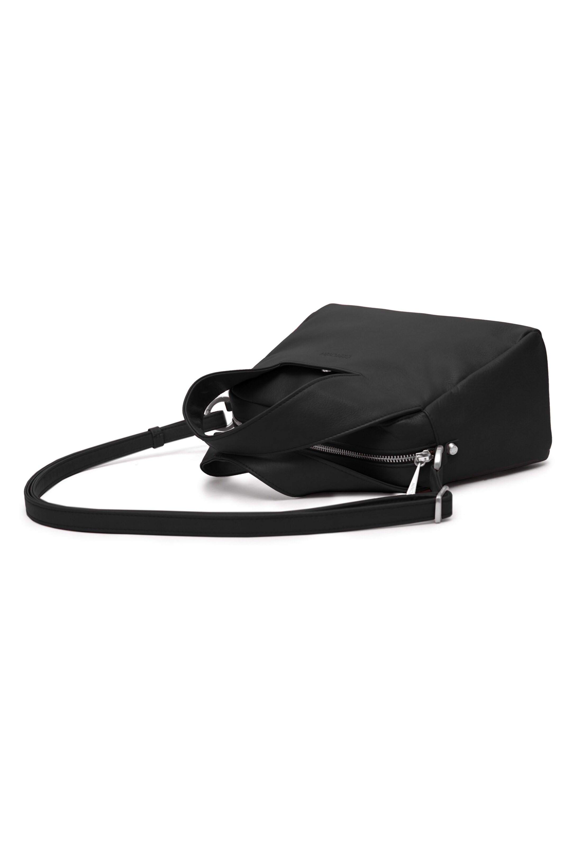 Gretchen Henkeltasche 'Ruby Tote Three' in Schwarz