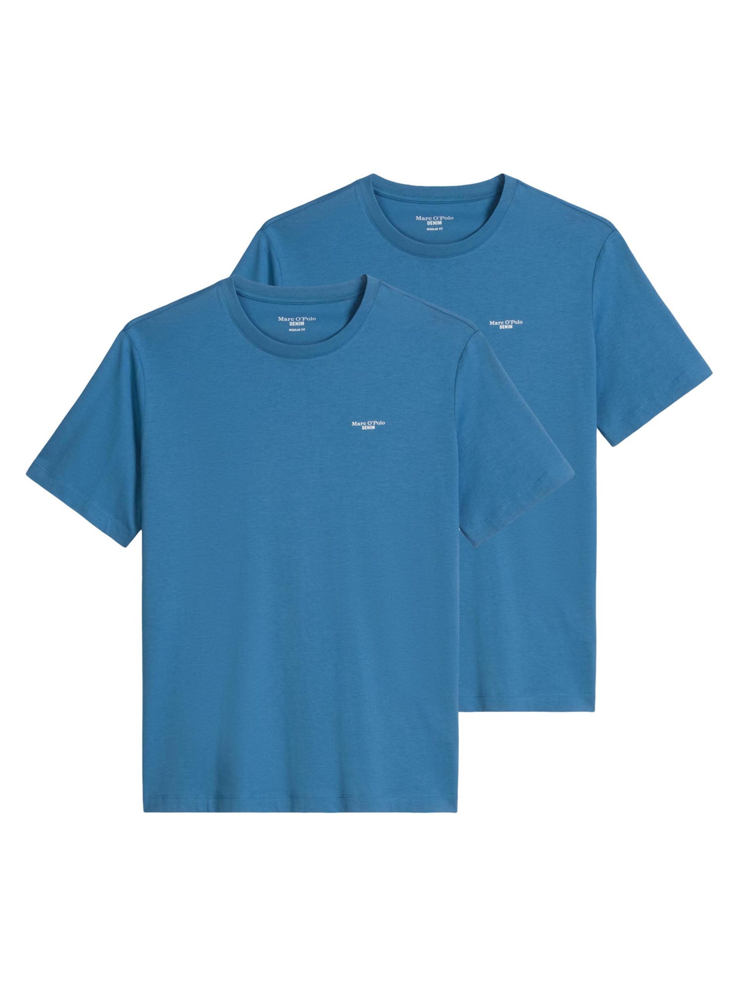 Marc O'Polo DENIM Shirt 'Basic' in Blue: front