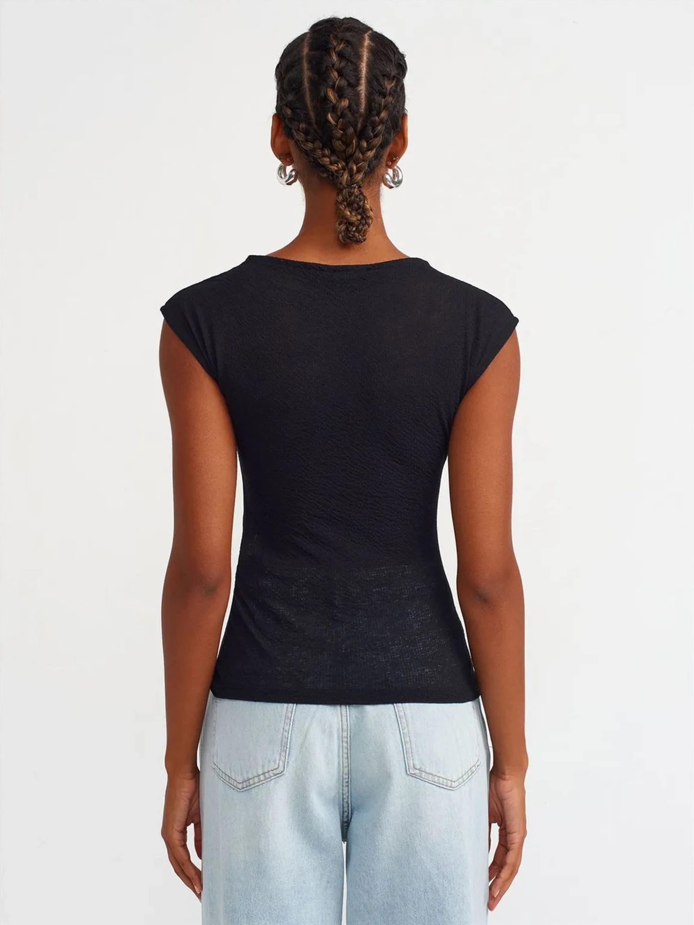 T-shirt Dilvin en noir